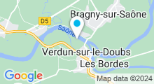 Plan Carte Piscine à Verdun sur le Doubs