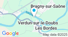 Plan Carte Piscine à Verdun sur le Doubs