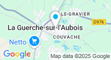 Plan Carte Piscine à la Guerche sur l'Aubois