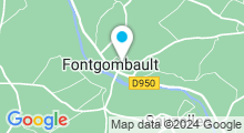 Plan Carte Piscine à Fontgombault