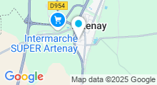 Plan Carte Piscine à Artenay