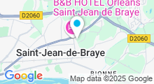 Plan Carte Piscine à Saint Jean de Braye