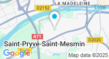 Plan Carte Piscine de la Trésorerie à Saint Pryvé Saint Mesmin