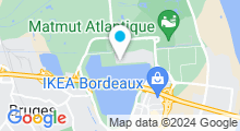 Plan Carte Plage du Lac à Bordeaux