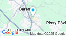 Plan Carte Piscine Georges Vallerey à Barentin - fermée