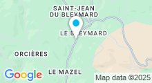 Plan Carte Piscine à Le Bleymard