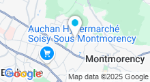 Plan Carte Centre nautique La Vague - Piscine à Soisy-sous-Montmorency