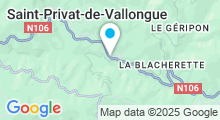 Plan Carte Piscine à Saint Privat de Vallongue