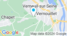 Plan Carte Piscine à Verneuil sur Seine