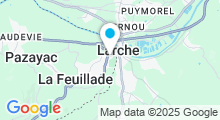 Plan Carte Piscine intercommunale à Larche