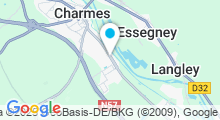 Plan Carte Piscine de l'Hermitage à Charmes