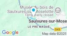 Plan Carte Base de loisirs - Lac de la Moselotte à Saulxures sur Moselotte