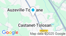 Plan Carte Piscine à Castanet Tolosan