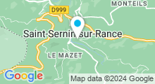 Plan Carte Piscine à Saint Sernin sur Rance