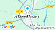Plan Carte Piscine au Lion d'Angers