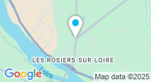 Plan Carte Piscine aux Rosiers sur Loire