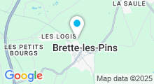 Plan Carte Piscine à Brette les Pins