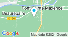 Plan Carte Piscine Jacques Moignet à Pont Sainte Maxence