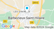 Plan Carte Piscine Nelson-Pailloux à Barbezieux Saint Hilaire