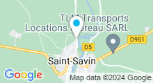 Plan Carte Centre aquatique La Gassotte - Piscine à Saint Savin