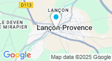 Plan Carte Piscine à Lancon Provence