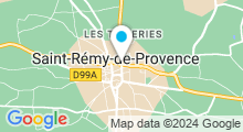 Plan Carte Piscine à Saint Rémy de Provence