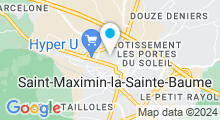 Plan Carte Piscine à Saint Maximin la Sainte Baume