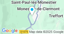 Plan Carte Piscine à Monestier de Clermont