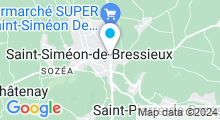 Plan Carte Piscine à Saint Siméon de Bressieux