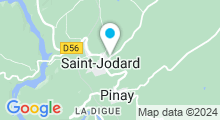 Plan Carte Piscine à Saint Jodard