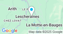 Plan Carte Base de loisirs à Lescheraines