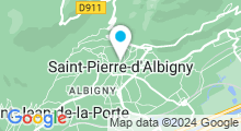 Plan Carte Piscine à Saint Pierre d'Albigny