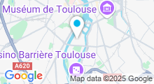 Plan Carte Piscine Castex à Toulouse