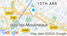 Plan Carte Piscine Aquaboulevard à Paris (15e)