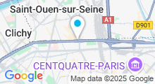 Plan Carte Piscine Bertrand Dauvin à Paris (18e)