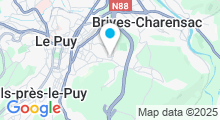 Plan Carte Piscine et centre aqualudique "La Vague" du Puy-en-Velay