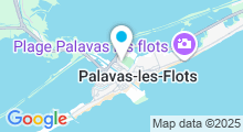 Plan Carte Piscine Aqua’titude à Palavas les Flots