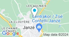 Plan Carte Centre aquatique Les Ondines - Piscine à Janzé