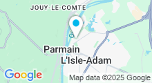 Plan Carte Piscine de Parmain à L'Isle-Adam