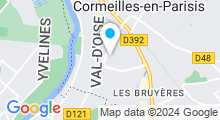 Plan Carte Piscine Les Océanides à Cormeilles en Parisis