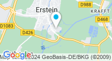 Plan Carte Plan d'eau à Erstein 