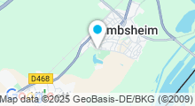 Plan Carte Plan d'eau à Gambsheim