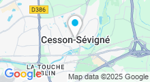 Plan Carte Piscine de Cesson Sévigné