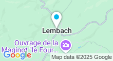 Plan Carte Plan d'eau du Fleckenstein à Lembach