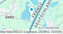 Plan Carte Plan d'eau au centre de plein-air Salmengrund à Seltz