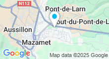 Plan Carte Centre aquatique - Piscine à Mazamet