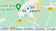 Plan Carte Piscine Rebmeerbad à Bad Bergzabern