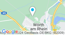 Plan Carte Piscine Badepark à Wörth am Rhein