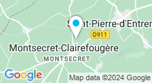 Plan Carte Piscine à Montsecret