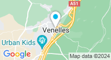 Plan Carte Piscine Sainte-Victoire à Venelles